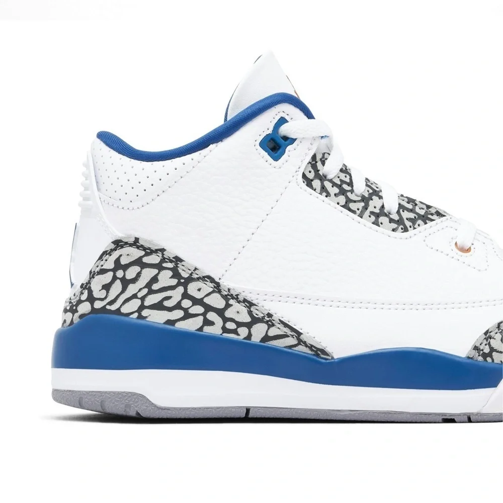 Air Jordan 3 Retro Washington Wizards  PS Youth Sneakers